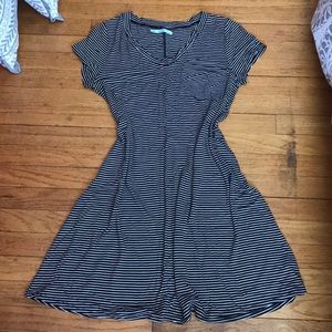 Striped t-shirt dress